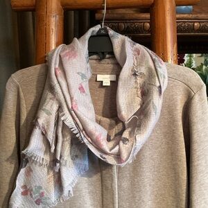 J. Jill Floral Scarf in Soft Pastels